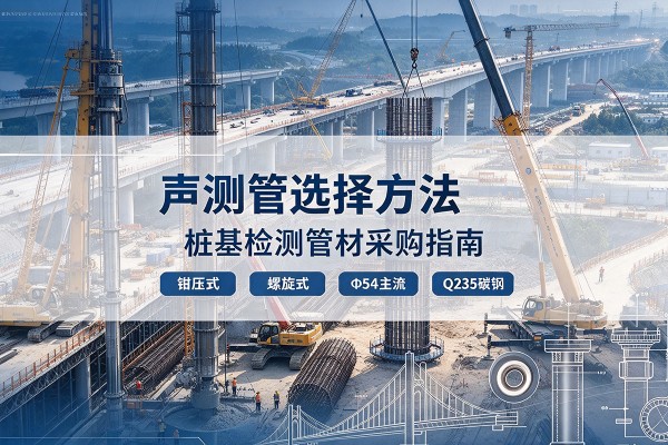 福建声测管选型标准