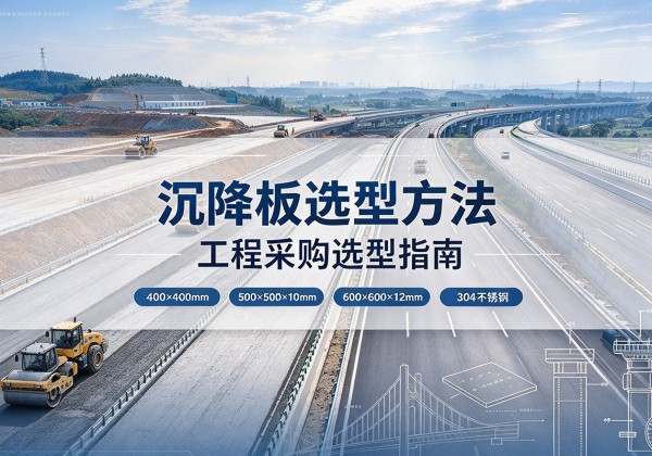 福建沉降板选择方法